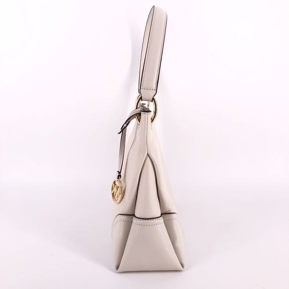 MICHAEL KORS NWT Nicole leather shoulder bag handbag purse Vanilla - Picture 8 of 11